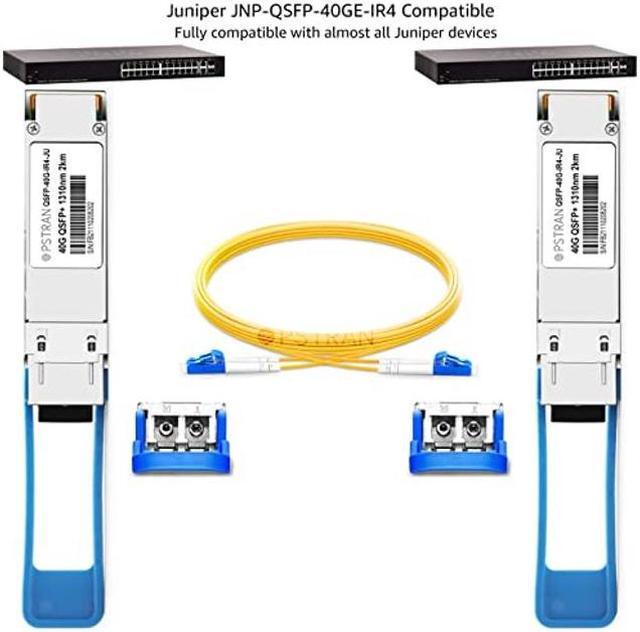 Alt view image 4 of 5 - 40G QSFP+IR4 for Juniper JNP-QSFP-40GE-IR4 40GBASE-IR4 QSFP+ Optical Transceiver Module SMF 1310nm (CWDM4) 2km LC DOM