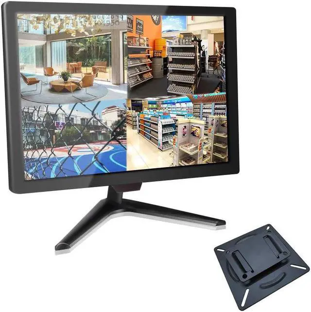 Main image of Cocar 19.5" CCTV Monitor - 16:9 1600x900 BNC/YPbPr/VGA/HDMI/Audio In/Out, VESA Wall Mounting TFT LCD Security Camera Monitor for Home Surveillance Systems PC STB DVR