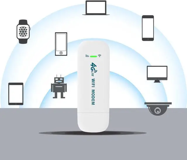 Alt view image 5 of 5 - VSVABEFV T8 4G LTE Portable WiFi Hotspot for Travel & LD933-US Portable sim Hotspot 150Mbps