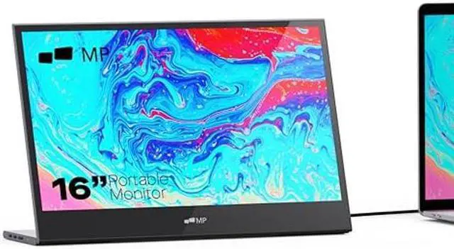 Main image of Mobile Pixels Glance Laptop Portable Monitor, 16 Inch 1080P FHD Display USB-C&HDMI Portable Monitor, Travel Monitor with Dual Speakers for macOS/Windows/DeX/Nintendo Switch