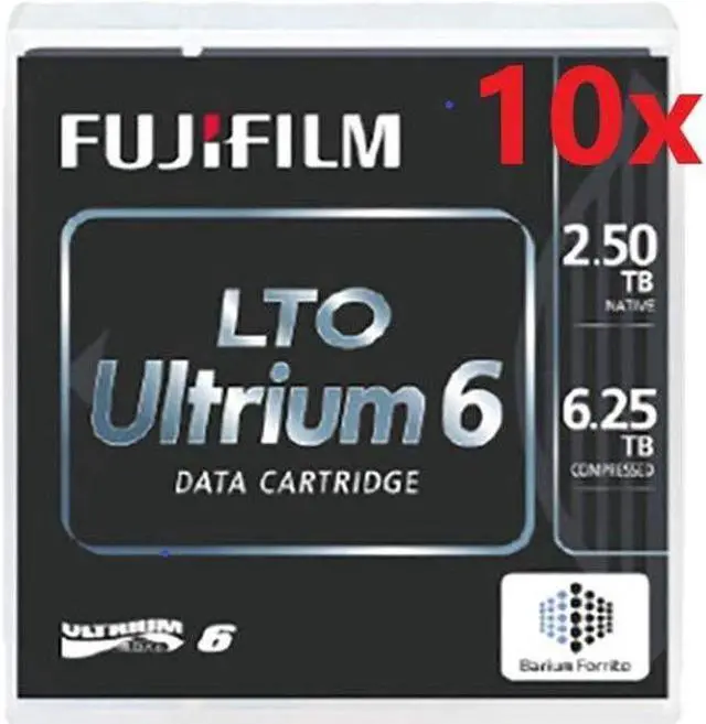 Main image of Fuji LTO Ultrium 6 Tape Cartridge 10 Pack