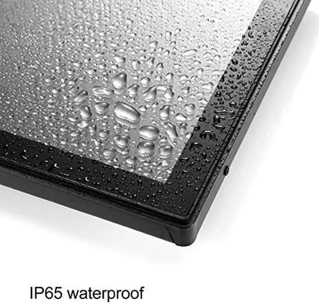 Alt view image 4 of 5 - 10.1 Inch Touchscreen Monitor, 1280x800 IP65 Waterproof IPS Touch Screen Monitor, HDMI VGA USB Capacitive Touch Monitor, PAL NTSC Automatic Recognition Full View