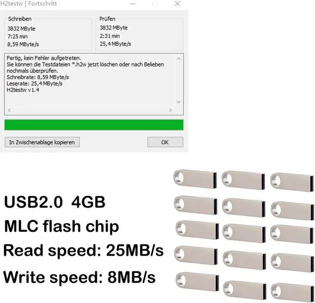 Alt view image 2 of 4 - 4GB USB Flash Drive 100 Pack Flash Drive 100 Pack 4GB USB Bulk USB Flash Drives Thumb Drive 100 Pack 4GB Metal Mini USB Drive Pen Drive lcwamy (Silver, No Logo)