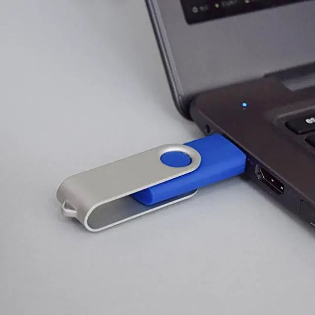 Alt view image 4 of 4 - VICFUN 100pcs 8gb Flash Drives Bulk 8GB USB Flash Drive 8GB Memory Stick USB 2.0-Blue