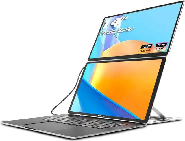 Main image of KEFEYA Laptop Screen Extender Portable Monitor, 14" FHD IPS 1200P Travel Dual Second Monitor for Laptop