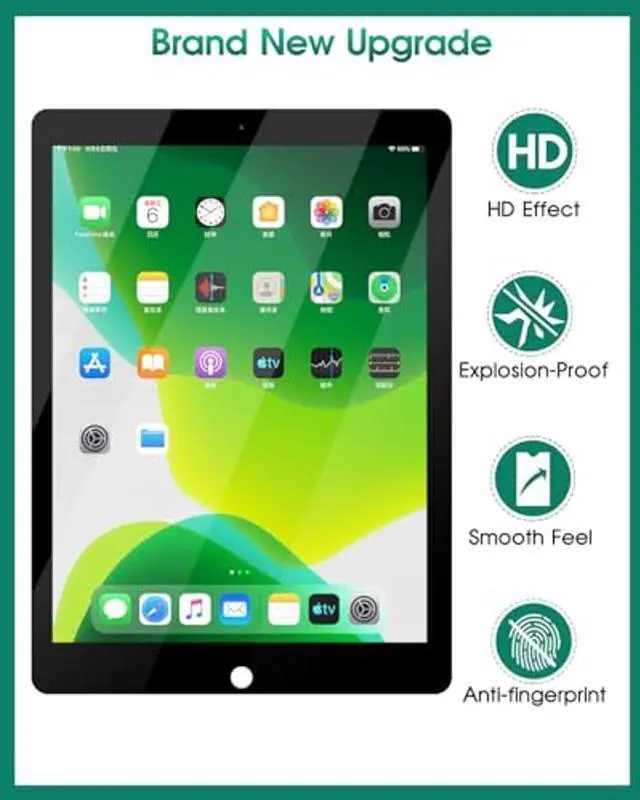 Alt view image 3 of 5 - for iPad Pro 12.9 1st Screen Replacement A1652 for iPad Pro 12.9 A1584 LCD Digitizer Repair Kits for iPad Pro 12.9 2015 Touch Display Screen Assembly Replacement + IC Connector PCB Flex Cable (Black)