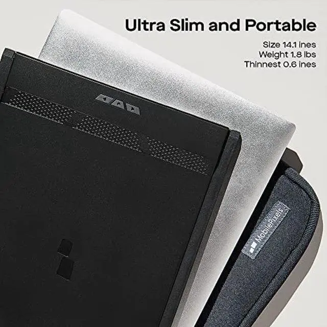 Alt view image 5 of 5 - New Mobile Pixels Duex Max DS 14.1'' FHD Portable Monitor, USB Type-C/HDMI Plug and Play 1080p Laptop Monitor Extender, Portable Screen for 14'' to 17 '' Laptops, Mac/Windows/Android/Switch Compatible