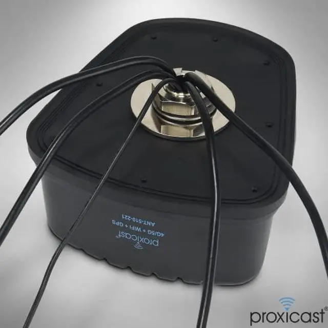 Alt view image 5 of 5 - Proxicast 5-in-1 Pro-Grade Low-Profile 2x2 MIMO 4G/5G + Wi-Fi + GPS Screw Mount Combination Vehicle Antenna Compatible with Cradlepoint, Digi, Peplink and Other Modems/Routers (Gibraltar ANT-510-221)