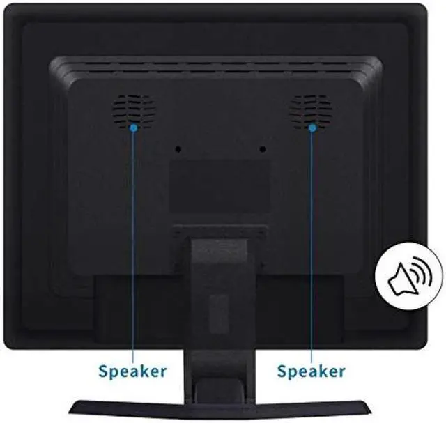 Alt view image 4 of 5 - Touchscreen Monitor, 19 inch LCD Monitor POS Touchscreen Monitor 1440x900 High Res Built-in Touchscreen Display VGA USB Touch-Screen Monitor for PC POS Cashier Restaurant Bar Coffee Store