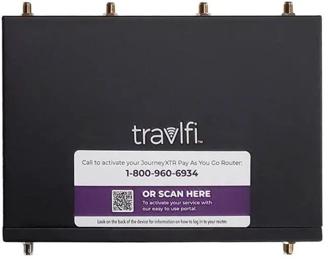 Alt view image 4 of 5 - TravlFi(tm) JourneyXTR Wi-Fi Router