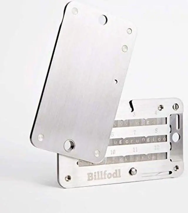 Alt view image 4 of 5 - Trezor Model T + Billfodl Cryptocurrency Hardware Wallet with SteelWallet Cold Seed Storage (Bundle)