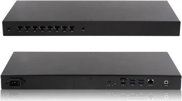 Main image of KETUOPU 1U Rack Mini PC Firewall Router K4305U8 with Celeron 4305U, 8G DDR4 RAM 128G SSD Micro Firewall Appliance, 8*Intel 2.5Gigabit Ethernet, 1*COM(RJ45), AES-NI, for Home/Office/School/Hotel