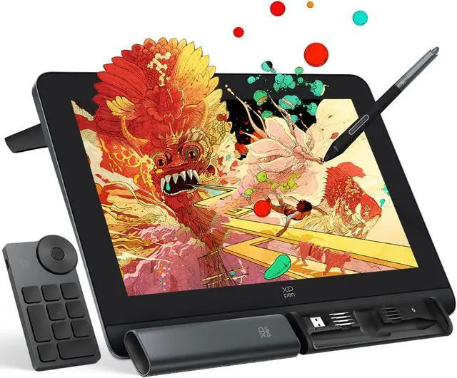 Main image of XPPen Artist Pro 14 Gen2 Drawing Tablet with Screen 14 inch Graphic Art Tablet with Full Laminated Anti-Glare Screen 16384 Pressure Levels X3 Pro Battery-Free Stylus 123% sRGB Tilt Stand Mini Keydial