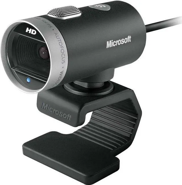 Main image of Microsoft LifeCam Cinema Webcam for Business - Black with built-in noise cancelling Microphone, Light Correction, USB Connectivity, for video calling on Microsoft Teams/Zoom, Windows 8/10/11
