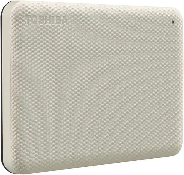 Main image of Toshiba Canvio Advance 2TB Portable External Hard Drive USB 3.0, White - HDTCA20XW3AA