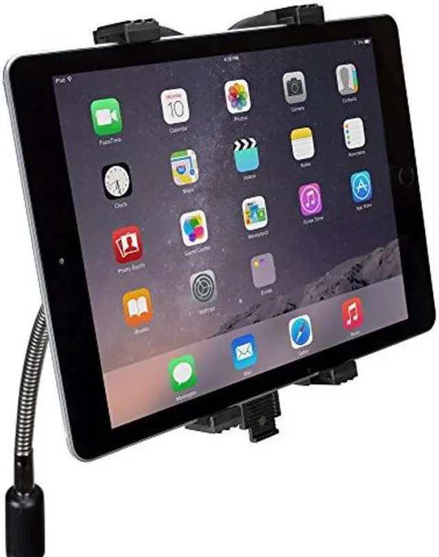 Alt view image 2 of 3 - BoxWave Stand and Mount Compatible with Galaxy Note Pro 12.2 - Vantage Tablet Mount Floor Stand - Gooseneck, Floor Viewing Stand