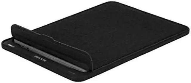 Alt view image 4 of 5 - Incase ICON 14 Inch Laptop Sleeve for MacBook Pro - Woolenex Laptop Case - Secure & Durable Computer Sleeve for Maximum Impact Protection, Graphite (14.3 x 10 x 0.5in)