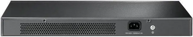 Alt view image 2 of 3 - TP-Link TL-SG1016 | 16 Port Gigabit Ethernet Switch | Plug & Play | Sturdy Metal, Shielded Ports, Rackmount, Fanless, Black | 3 Year Manufacturer Warranty | Unmanaged