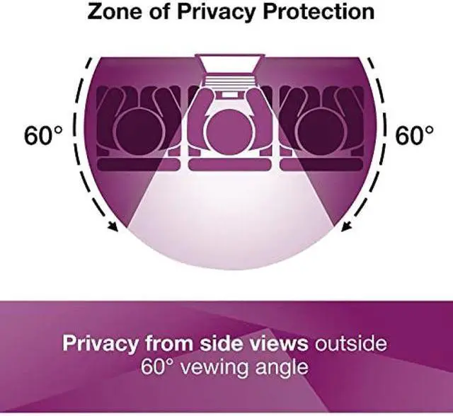 Alt view image 5 of 5 - 3M High Clarity Privacy Filter for 24.0" Widescreen Monitor (16:10) (HC240W1B)