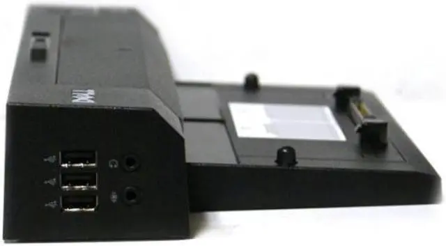 Alt view image 3 of 5 - Dell E-Port Plus Advanced Port Replicator with USB 3.0 for E Series Latitudes, 240W AC - 331-7947