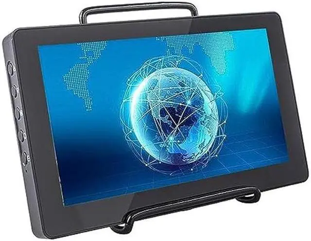Main image of SunFounder 7 Inch Touchscreen for Raspberry Pi Capacitive Screen IPS Monitor LCD Display Supports HDMI USB-C for Raspberry Pi 4B 3B+ 2 Model B Windows with Bracket