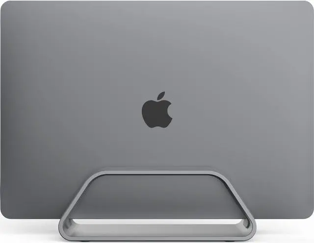 Alt view image 2 of 5 - HumanCentric Vertical Laptop Stand for MacBook, Keyboard Wrist Rest Pad