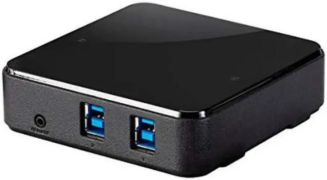 Alt view image 4 of 5 - Monoprice 2x4 USB 3.1 Gen1 Peripheral Sharing Switch, Allows 2 Computers to Share 4 USB 3.1 Gen1 Devices