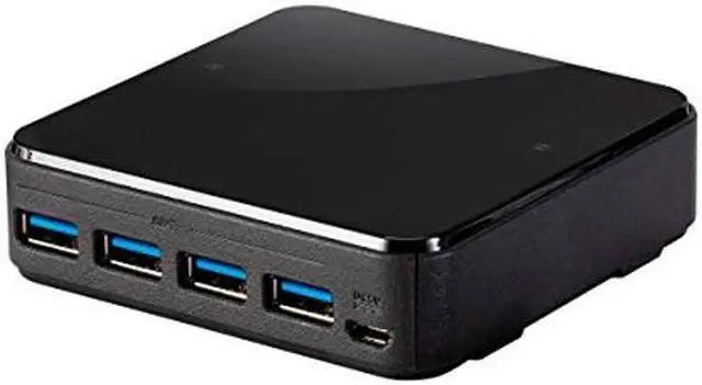Alt view image 3 of 5 - Monoprice 2x4 USB 3.1 Gen1 Peripheral Sharing Switch, Allows 2 Computers to Share 4 USB 3.1 Gen1 Devices