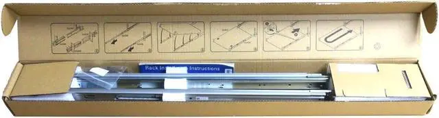 Main image of Dell PowerEdge R320, R420, R620, R330, R430, R630, R640 1U Ready Rail Kit - 81WCD