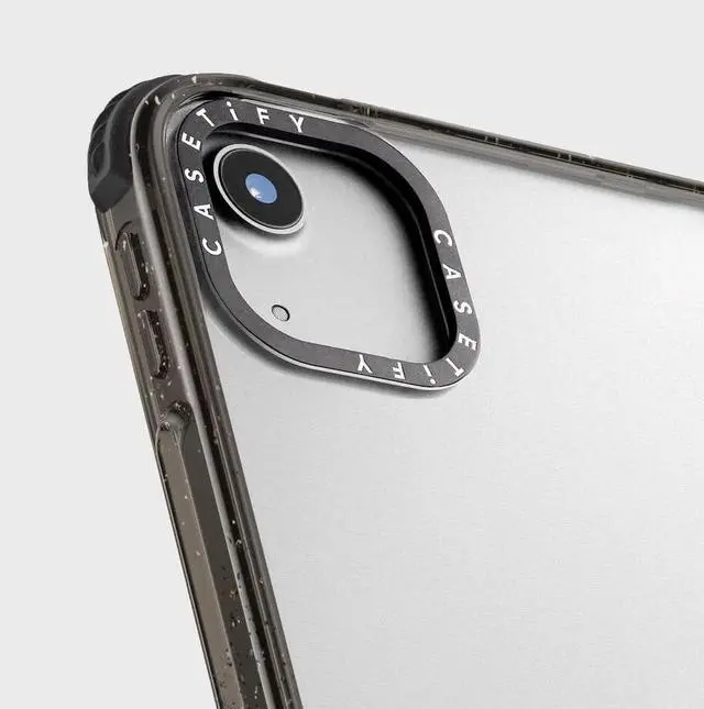 Alt view image 2 of 4 - CASETiFY Impact Case for iPad Pro 12.9" (3rd/4th/5th/6th Gen) - Brachio Composition Book - Clear Black