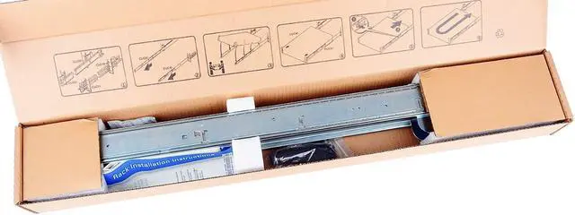 Main image of Dell PowerEdge R530, R730, R730, R540, R740, R740XD, R820, R830, R7415, R7425 2U Ready Rail Kit - H4X6X