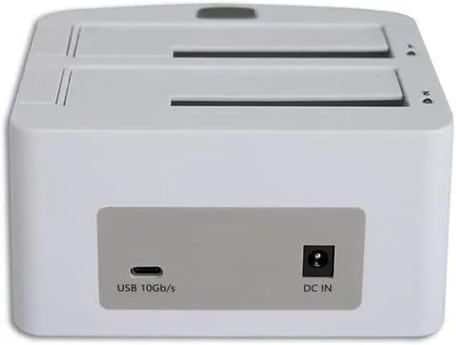 Alt view image 3 of 5 - HighPoint Technologies Highpoint RocketStor 3112D Dual-Bay 10Gb/s USB 3.2 to SATA Drive Dock