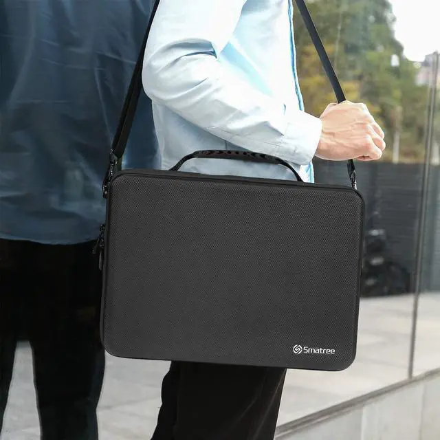 Alt view image 5 of 5 - Smatree Hard Shell Carrying Case and Smatree Airpods Max Charging Dock