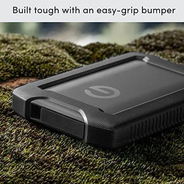 Alt view image 4 of 5 - SanDisk Professional 1TB G-Drive ArmorATD - Rugged, Durable Portable External Hard Drive HDD, USB-C, USB 3.2 Gen 1 - SDPH81G-001T-GBA1D