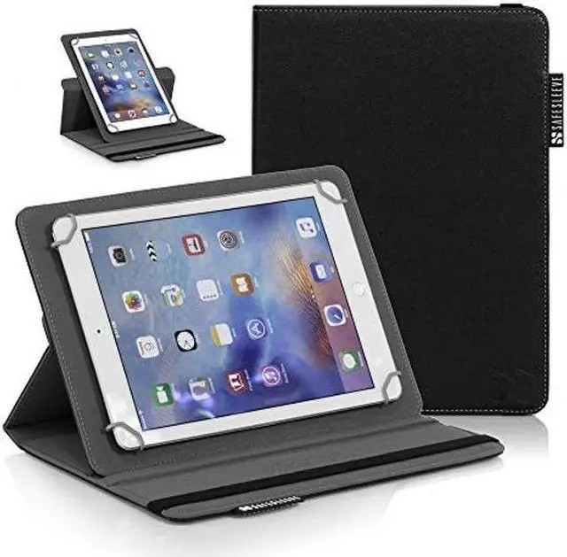 Main image of SafeSleeve EMF Protection Anti Radiation iPad Mini Blocking Case - Universal Tablet Case for for 7"-8" Tablet Computers Including, Nexus 7, Galaxy Tab 7-8, Shockproof for Women & Men (Black)
