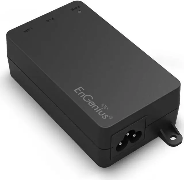 Alt view image 2 of 2 - EnGenius 10Gbps Power Over Ethernet PoE++ Injector | 60W | 802.3af/at/bt | Plug & Play | Up to 100 Meters (328ft) | Single Port [EPA5060XBT]