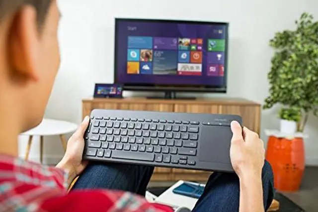 Alt view image 3 of 3 - Microsoft N9Z-00002 All-in-One Media Keyboard