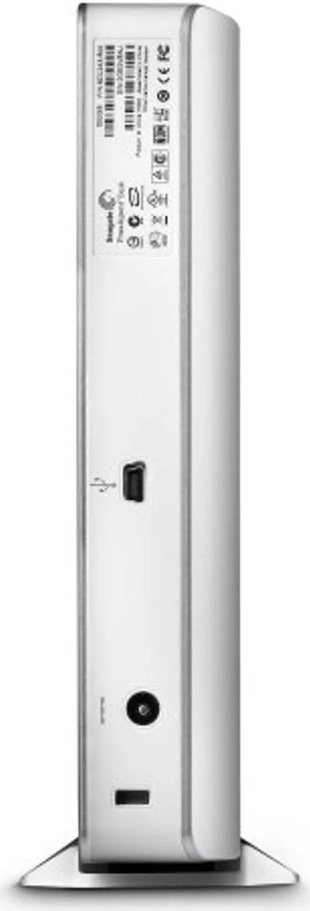 Alt view image 3 of 4 - Seagate FreeAgent Desk 500 GB External Hard Drive - Silver (ST305004FDA2E1-RK)