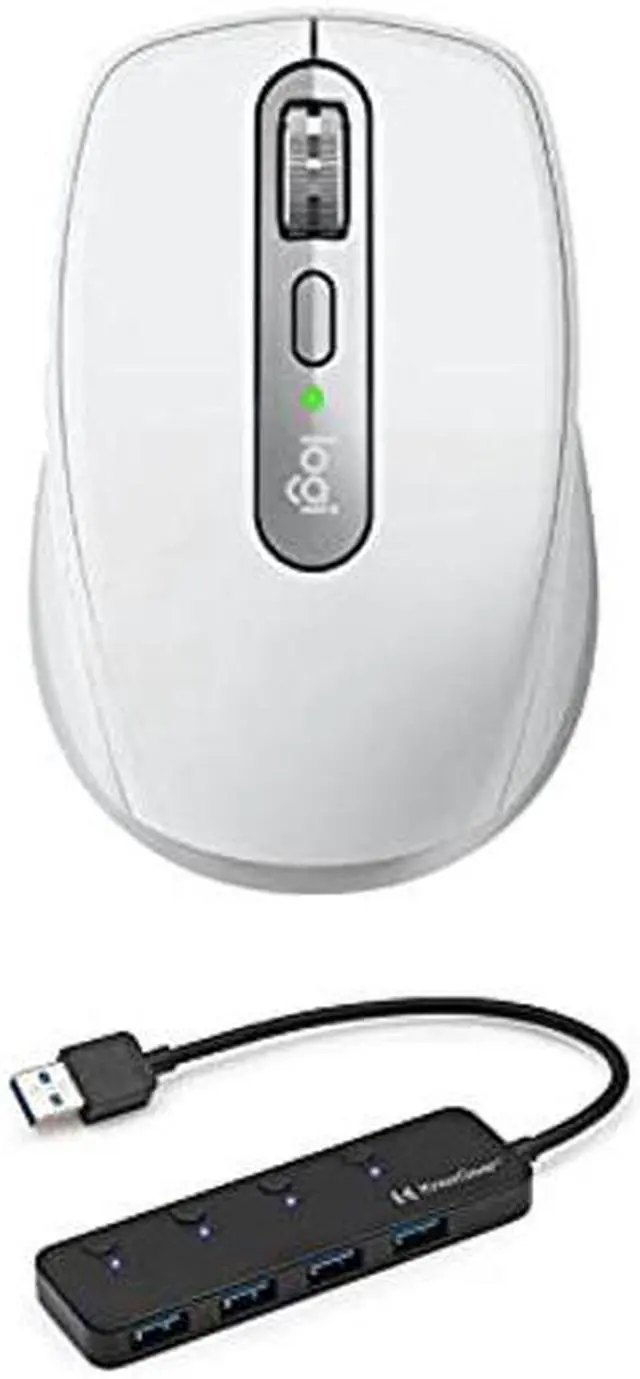 Main image of Logitech MX Anywhere 3 Compact Performance Mouse for Mac with Knox Gear 4 Port USB Hub Bundle (2 Items)
