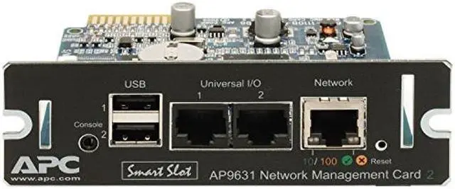 Alt view image 2 of 2 - APC AP9631 UPS Network Management Card 2 with Environmental Monitoring