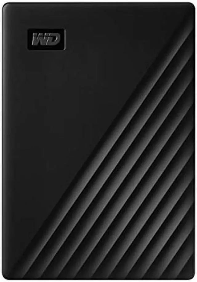 Main image of Western Digital 4TB My Passport Portable External Hard Drive with backup software and password protection, Black - WDBPKJ0040BBK-WESN