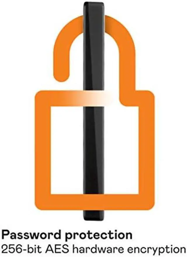 Alt view image 4 of 5 - Western Digital 4TB My Passport Portable External Hard Drive with backup software and password protection, Black - WDBPKJ0040BBK-WESN