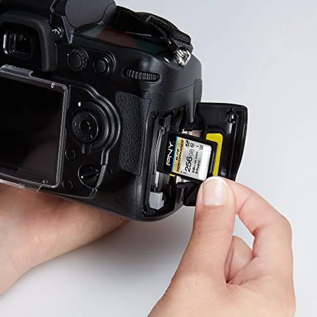 Alt view image 2 of 4 - PNY 256GB Elite Performance Class 10 U3 SDXC Flash Memory Card - 95MB/s read, Class 10, U3, 4K UHD, Full HD, UHS-I, Full Size SD