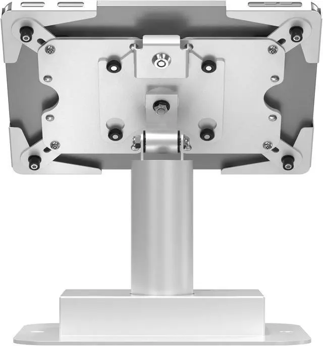 Alt view image 5 of 5 - Quick Release Kiosk POS Stand - CTA Desk Mount Kiosk with 4 USB 3.0 Hubs - iPad 10th gen 10.9", iPad Pro 11", iPad Air 4, Samsung Galaxy Tab A7, A8 - White - (PAD-QRUSBKW)