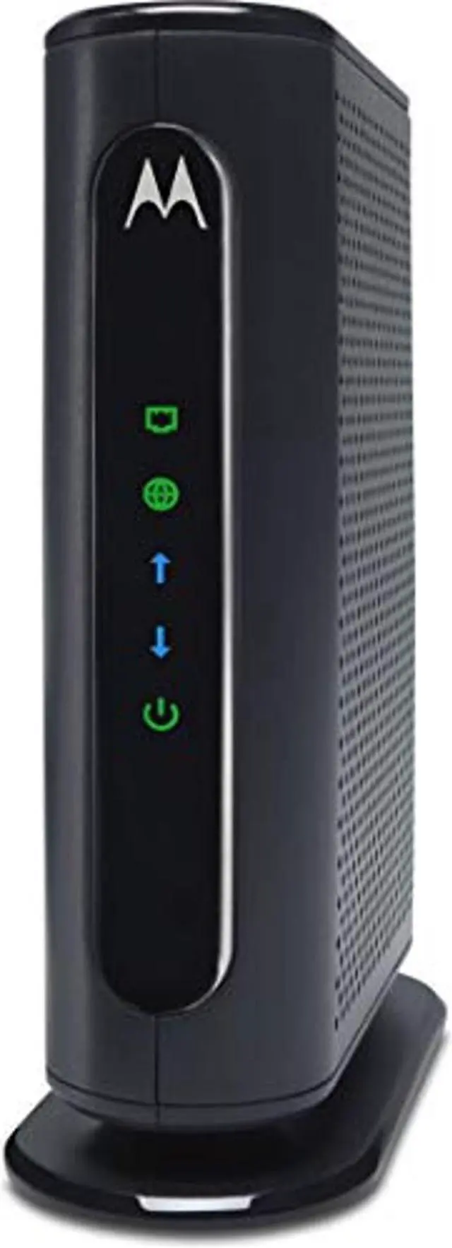 Main image of MOTOROLA 8x4 Cable Modem, Model MB7220, 343 Mbps DOCSIS 3.0, Certified by Comcast XFINITY, Time Warner Cable, Cox, BrightHouse, and More (No Wireless)