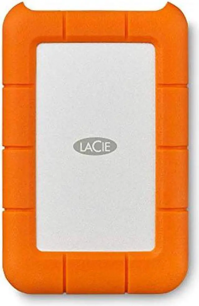Main image of LaCie Rugged Mini 2TB External Hard Drive Portable HDD - USB 3.0/ 2.0 Compatible, Drop Shock Dust Rain Resistant Shuttle Drive, For Mac And PC Computer (LAC9000298), orange