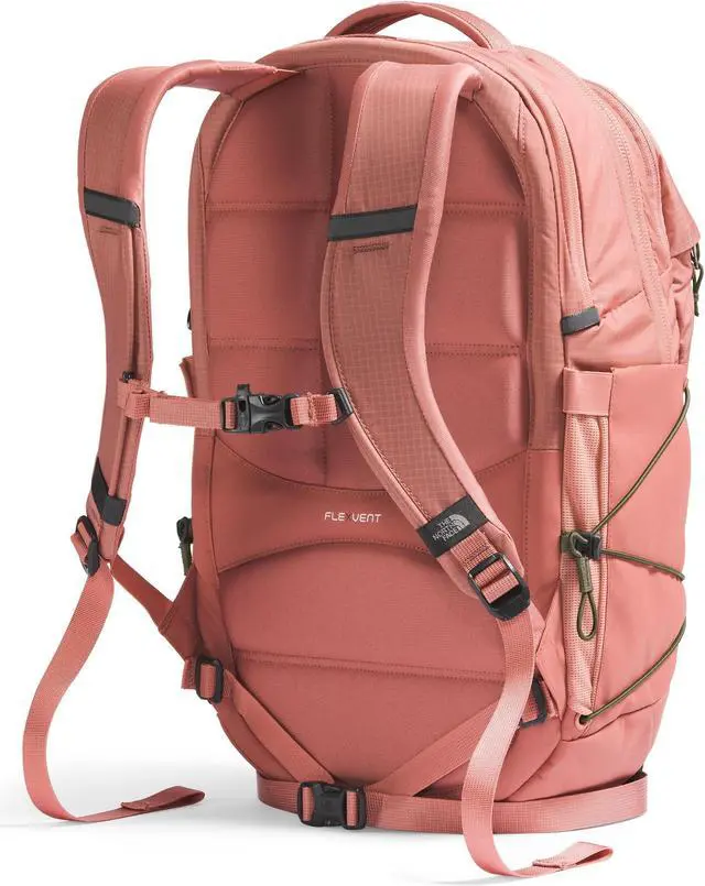 Alt view image 3 of 5 - The North Face Women's Borealis Commuter Laptop Backpack, Light Mahogany/New Taupe Green, One Size