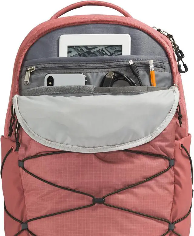 Alt view image 4 of 5 - The North Face Women's Borealis Commuter Laptop Backpack, Light Mahogany/New Taupe Green, One Size