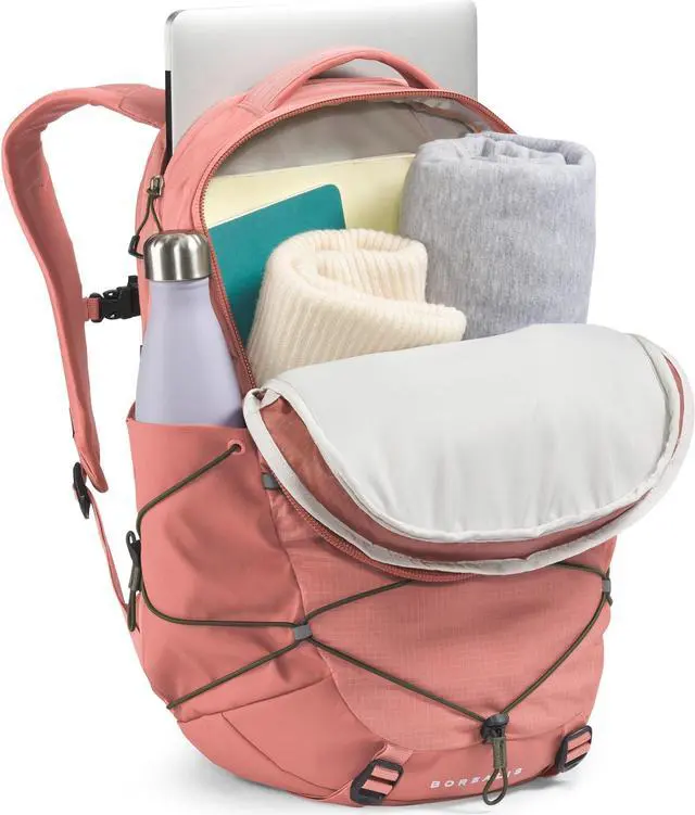 Alt view image 5 of 5 - The North Face Women's Borealis Commuter Laptop Backpack, Light Mahogany/New Taupe Green, One Size