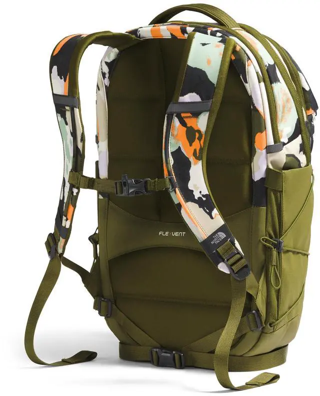 Alt view image 3 of 5 - The North Face Women's Borealis Commuter Laptop Backpack, Forest Olive Grounded Floral Print/Forest Olive, One Size